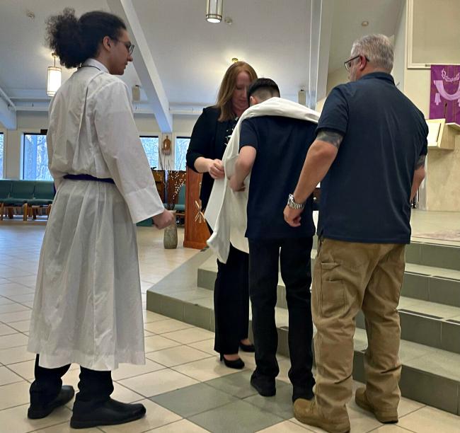 Installation of Gino (3-21-26)